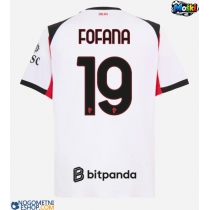 Moški Nogometni dresi AC Milan Youssouf Fofana #19 Gostujoči 2025-26 Kratek Rokav